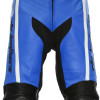 RTX Akira Blue Leather Motorcycle Trouser Pant 