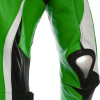 RTX Akira Green CE Leather Motorcycle SUIT