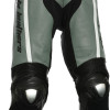 RTX Akira Grey Leather Motorcycle Trouser Pant 