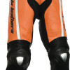 RTX Akira Orange Leather Motorcycle Trouser Pant 