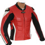RTX AKIRA Red Leather Motorcycle Biker Jacket