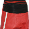 RTX Akira Red Leather Motorcycle Trouser Pant 