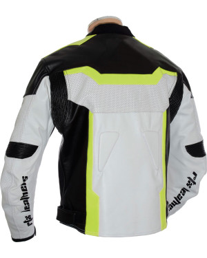RTX Floro Yellow Arbiter Sports CE Biker Jacket