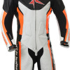 RTX Orange Arbiter Sports Biker One Piece Leather Suit