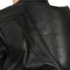 RTX Full Black Supersport Leather Motorbike Biker Jacket