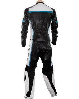 RTX Classic Sport BLUE Racing Leather Motorcycle Suit