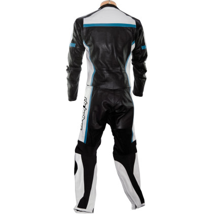 RTX Classic Sport BLUE Racing Leather Motorcycle Suit