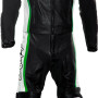 RTX Classic Sport GREEN Racing Leather Motorcycle Suit