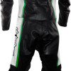RTX Classic Sport GREEN Racing Leather Motorcycle Suit