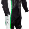 RTX Classic Sport GREEN Racing Leather Motorcycle Suit