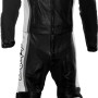 RTX Classic Sport GREY Racing Leather Motorcycle Suit
