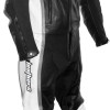 RTX Classic Sport GREY Racing Leather Motorcycle Suit