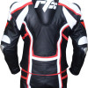 RTX Contender Black Leather Motorcycle Suit
