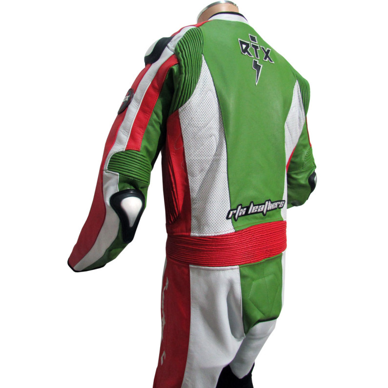 Elite Italia Perforated Front Race Leathers