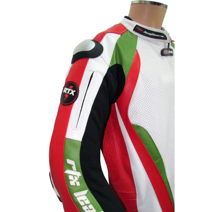 Elite Italia Perforated Front Race Leathers