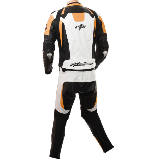 RTX Katana Orange Kangaroo 2Pc Race Leathers