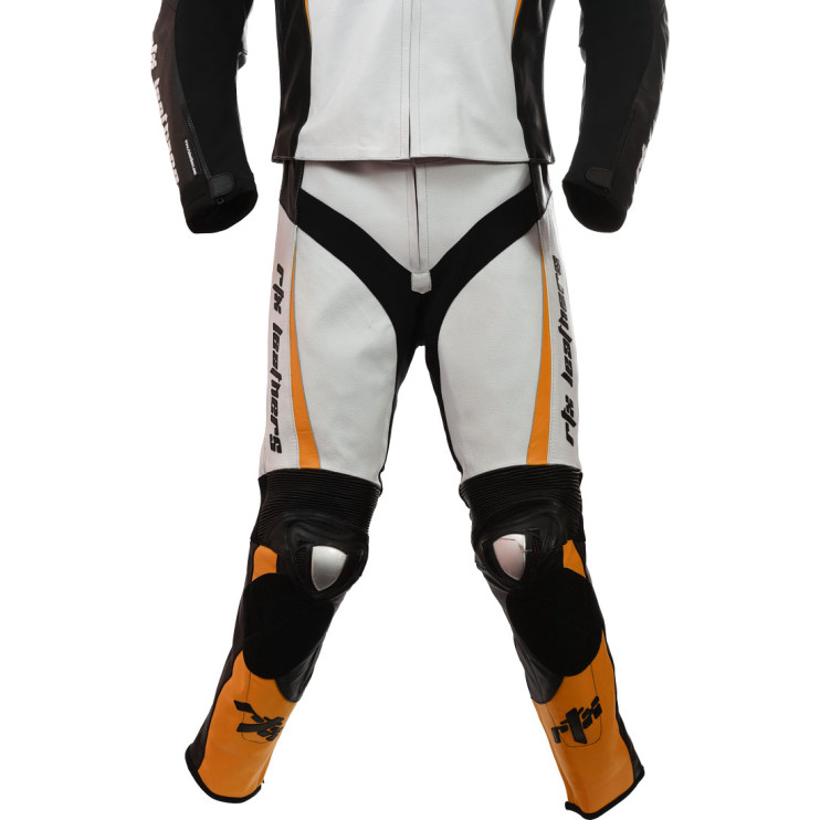 RTX Katana Orange Kangaroo 2Pc Race Leathers