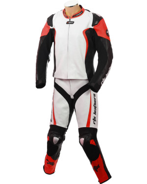 RTX Katana Red Kangaroo 2Pc Race Leathers
