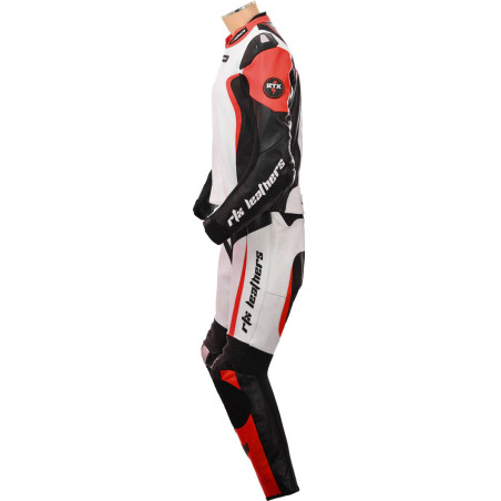 RTX Katana Red Kangaroo 2Pc Race Leathers