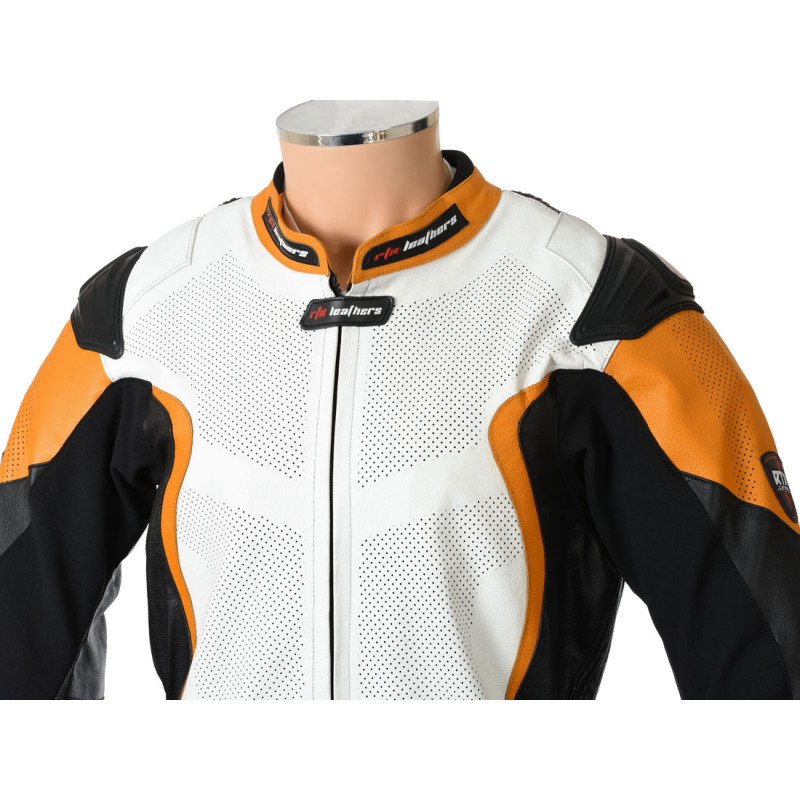 RTX Katana Orange Kangaroo 1Pc Race Leathers