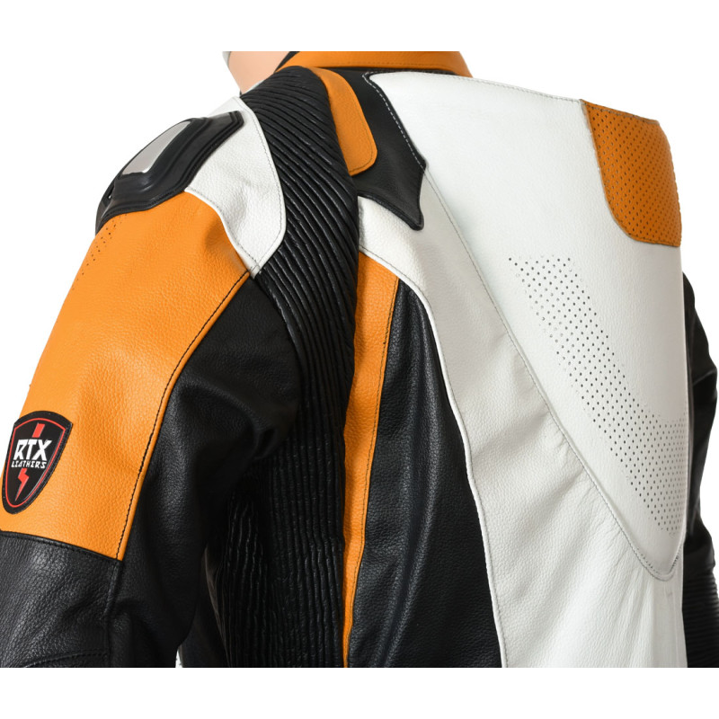 RTX Katana Orange Kangaroo 1Pc Race Leathers