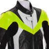 RTX F1 Junior Kids Racing Biker Floro Yellow Leathers