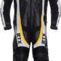 RTX F1 Junior Kids Racing Biker Yellow Leathers