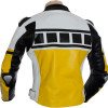 RTX Laguna Seca Edition Speedlock Yellow Motorcycle Leather Biker Jacket