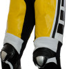 RTX Leguna Seca Edition Speedblock Yellow Leather Biker Trouser Pant