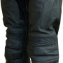 RTX Premier Matt Finish Leather Black Motorcycle Trouser
