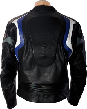 RTX Motorrad Black Leather Motorcycle Jacket