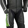RTX Ninja Green Leather Motorcycle Suit