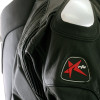 SALE - RTX Panther Black Sports Biker Race Leather Suit