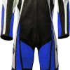 RTX Raptor Pro Blue Motorcycle Leather Biker Suit