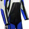 RTX Raptor Pro Blue Motorcycle Leather Biker Suit