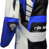 RTX Raptor Pro Blue Motorcycle Leather Biker Suit