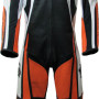 RTX Raptor Pro Orange Motorcycle Leather Suit