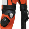 RTX Raptor Pro Orange Motorcycle Leather Suit