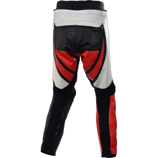 Raptor Red Motorcycle 2pc Racing Leather Suit