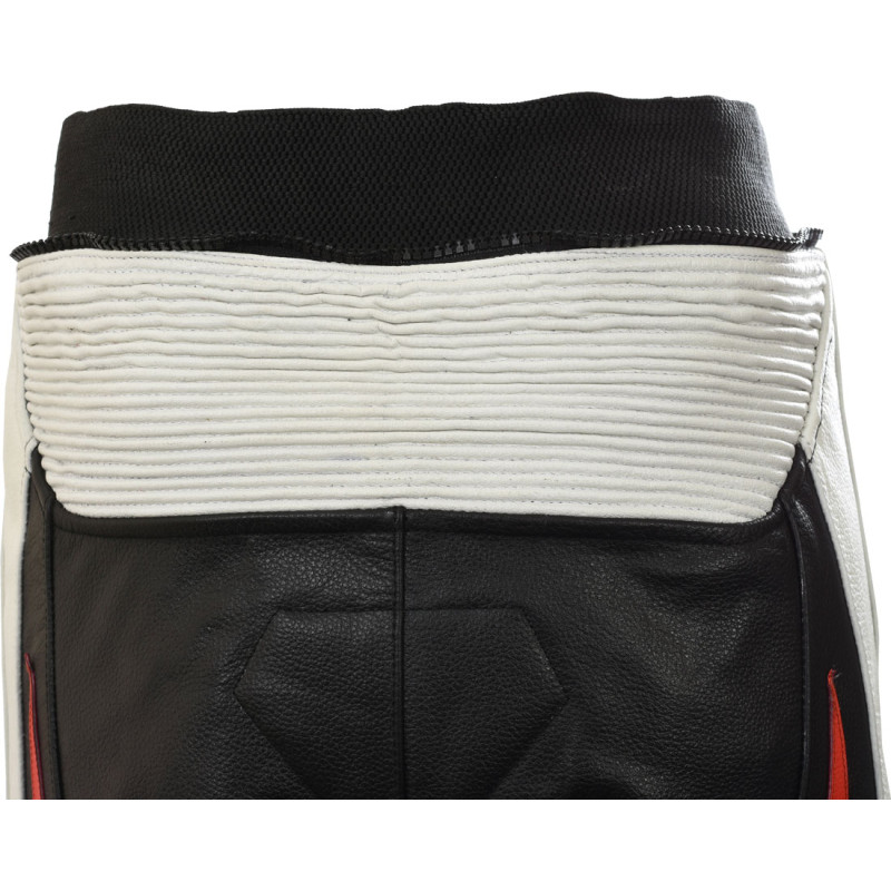 Raptor Red Motorcycle Leather Biker Trouser