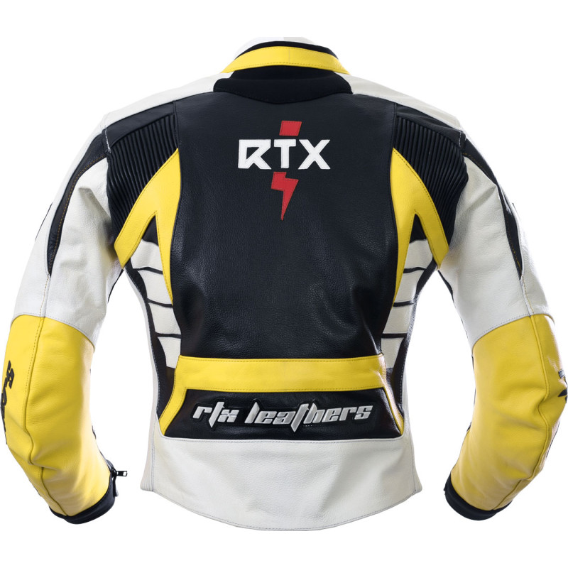 Raptor Yellow Motorcycle 2pc Racing Leather Suit
