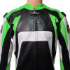 RTX Raptor Pro Green Motorcycle Racing Leather Suit