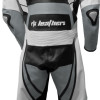Raptor Grey Motorcycle Racing Leather Suit