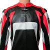 Raptor Red Motorcycle Racing Leather 1Pc Suit
