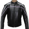 Vintage Retro Classic Black Leather Motorcycle Jacket