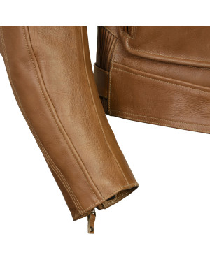 RTX Roadster Heritage Brown Leather Jacket