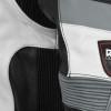 RSV Grey Sports Biker Leather Motorcycle Jacket