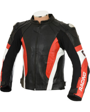 RSV Sports Biker Leather Motorcycle Jacket