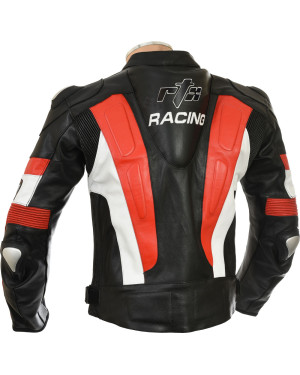 RSV Sports Biker Leather Motorcycle Jacket