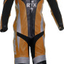 RTX Xtreme Orange One Piece Motorbike Leather Suit